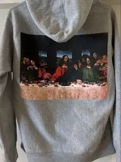 supreme 12aw last supper hooded gray Mのサムネイル