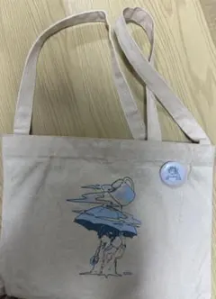 【そらびび】サコッシュ 缶バッチ付
