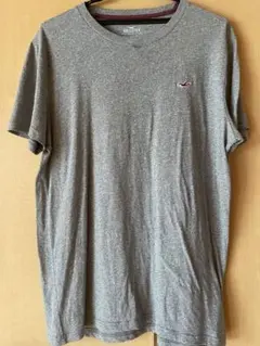 ホリスター　メンズ　Tシャツ　薄手　Mサイズ　グレー