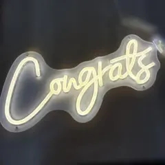 Congrats ネオンサイン LEDライト