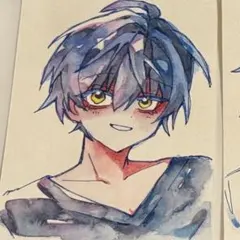 オリジナルイラスト 原画