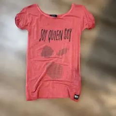 DIESEL ロゴプリント 半袖Tシャツ レッド系のサムネイル
