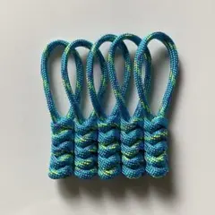 ジッパータブ　パラコード5個セット【114】