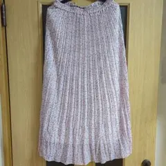 【レプシィム】花柄プリーツスカート