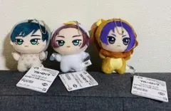 ブルーロック ちびぐるみ　アニマル着ぐるみぬいぐるみ 3体セット