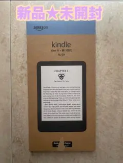 Kindle 11世代 16GB ブラック 未開封 Amazon Kindle 第11世代 16GB ブラック 6インチ新品未開封 - メルカリ