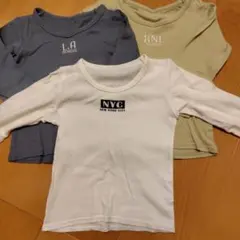 95 長袖 肌着 シャツ ３枚セット