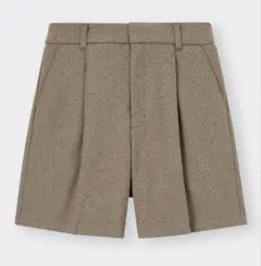 GU ジーユー ブラッシュドジャージーショートパンツ ブラウン