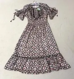 ☆マックスマーラ カシュクールワンピース❤︎花柄✨肌に優しい