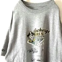 ポート&カンパニー Anchorage Tシャツ XL グレー 灰色 古着