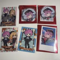 夕陽リリ バッジ・カードセット