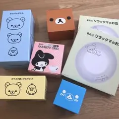 ローソン 景品 7点セット リラックマ マイメロ