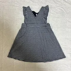 BeBe 》 ベビー服 80サイズ ワンピース 千鳥柄 - メルカリ