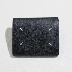 【最終値下げ】Maison Margiela ブラック二つ折り財布