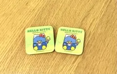ハローキティ 50周年 ピンバッジ 2個セット