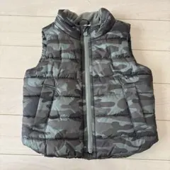 baby GAP カモフラージュ ダウンベスト 18-24ヶ月