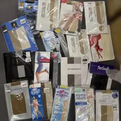 0179 女性用の靴下とストッキング21足