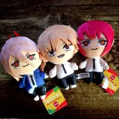 チェンソーマン　ぬいぐるみ　マスコット　3個セット