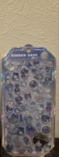 【正規品】ボンボンドロップシール シャーベット よるねこ ボンボン