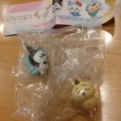 ちいかわ×サンリオキャラクターズ　なりきりフィギュア　うさぎ　モモンガ