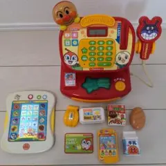 計算機能付きアンパンマン レジスター とアンパンマンカラーパッドプラスのセット