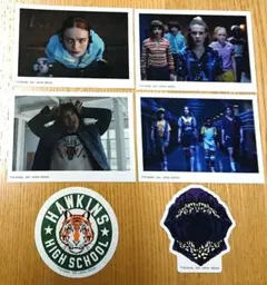 一番くじ ストレンジャー・シングス I賞 ブロマイド＆ステッカー 2種セット