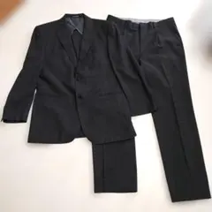 YUKI TORII HOMME ストライプ ビジネススーツ　ブラック　Mサイズ