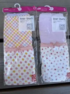 UNIQLO 女の子用インナーショーツ S 2枚セット×2