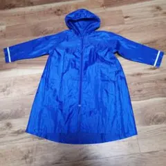 レインコート　ブルー　ランドセル対応　120