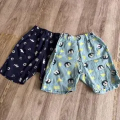 ベビー用ハーフパンツ2枚セット