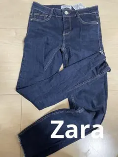 【Zara TRAFALUC】デニム スキニー 切りっぱなし