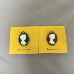 Mrs. GREEN APPLE シルエットピンバッジ 2個セット