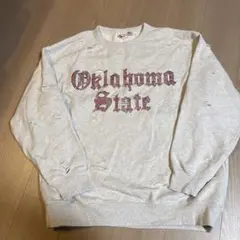 FREAKS STORE 美品 OKLAHOMA スウェット ダメージ加工