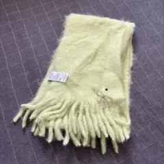 CELFORD ライトグリーン マフラーのサムネイル