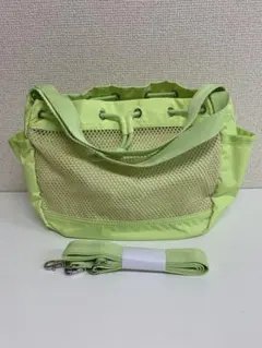 美品】F.A.T. × Sb メッシュ 2WAYバッグ グリーン - メルカリ