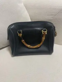GUCCI バンブーマイクロミニ2WAYハンドショルダーバッグ