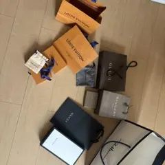 LOUIS VUITTON・GUCCI・BVLGARI ショップ袋セット