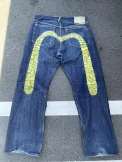 EVISU NO2 エヴィス デニムパンツ カモメペイント 33×35 - メルカリ