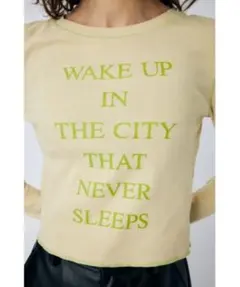 moussyLETTERED LS Tシャツのサムネイル