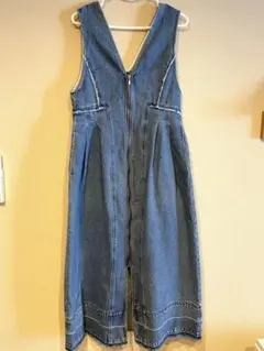 フロントジップワンピース