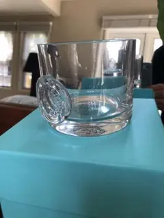 Tiffany& Co クリスタルキャンドル 新品未使用 レア ティファニー TIFFANY クリスタル キャンドルホルダー 新品 花器