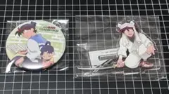 忍たま乱太郎ドクタケ忍者隊最強の軍師 土井半助 摂津のきり丸 アクスタ 缶バッジ