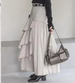 PAGEBOY ティアードMIXスカート