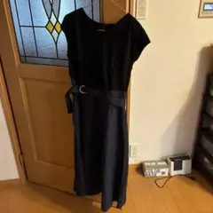 JOINT WORKS ベルト付きブラックワンピース