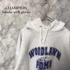 champion チャンピオン VICTORIA 手袋付きフーディー