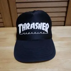THRASHER MAGAZINE メッシュキャップ ブラック