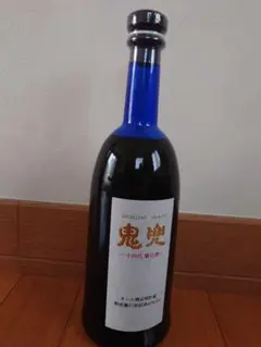 【十四代蘭引酒　鬼兜】 ⚫︎稀少なブルーボトル ⚫︎未開封 □十四代鬼兜□最高級□長期熟成蘭引米焼酎□終売ブルーボトル