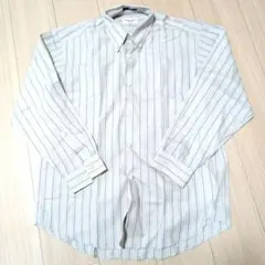 HANAEMORI MONSIEUR ストライプ長袖シャツ M873番