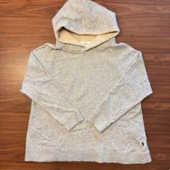 niko and …グレー ボアフード付き　パーカー