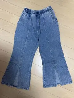 フレアパンツ サイズ120 綿100%